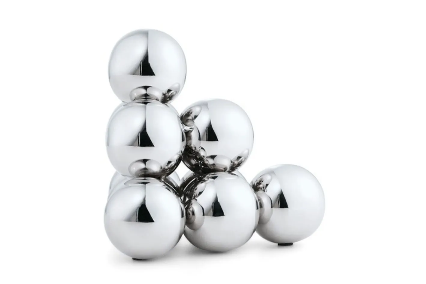 Cadoul premium Bubbles — suport pentru cărți din oțel cromat, în formă de bile, de la Philippi Design (fotografia 3 din 3)